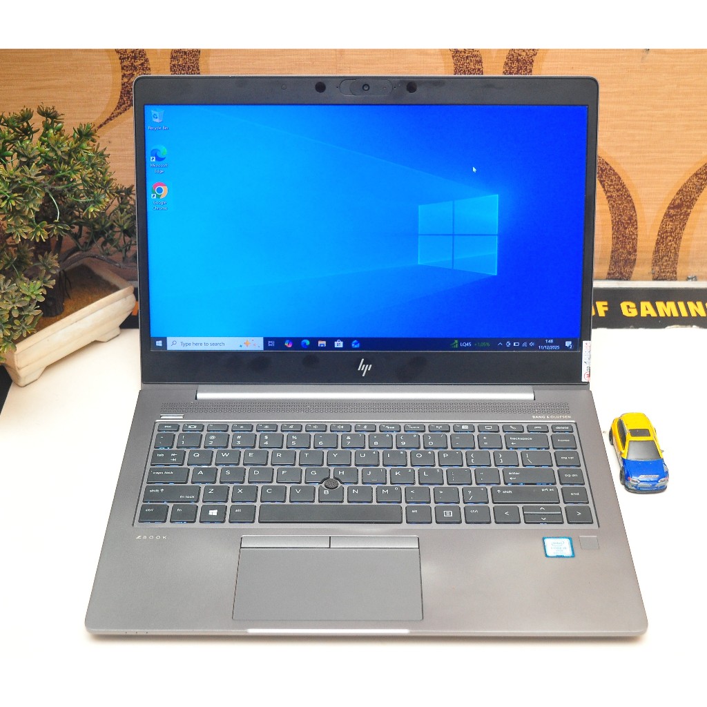 Laptop HP ZBook 14U G6 Bekas Core i5 Gen 8 Ram 16GB-SSD 256GB