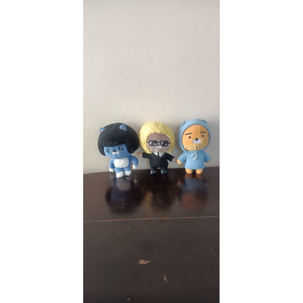 Paket Boneka Kakao Friends Ori Neo, Jay-G, Ryan (PL) Lepas Kolpri