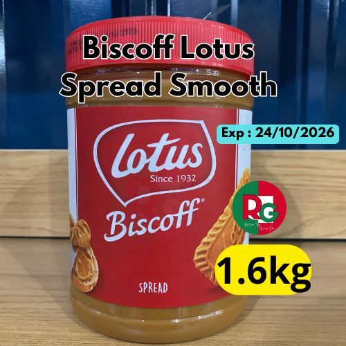 Biscoff Lotus Spread Smooth Selai Lotus 1.6 kg