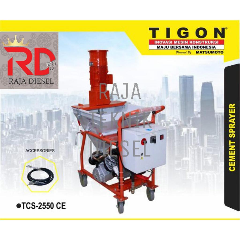 Mesin Penyemprot Semen Tigon TCS-2550 CE 25 Liter Cement Sprayer ORIGINALMesin Penyemprot Semen Tigo