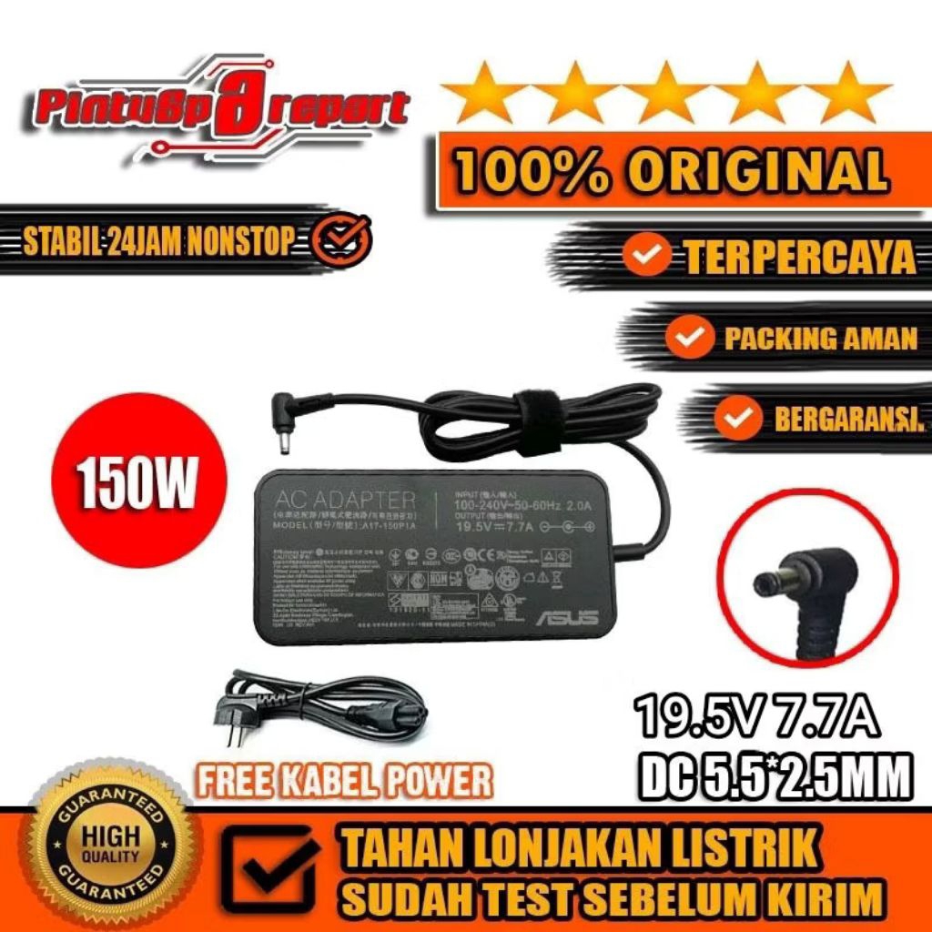 Genuine Original Charger Laptop Aftershock Clevo N850EJ N850EJ1 New Baru AC Adapter Adaptor