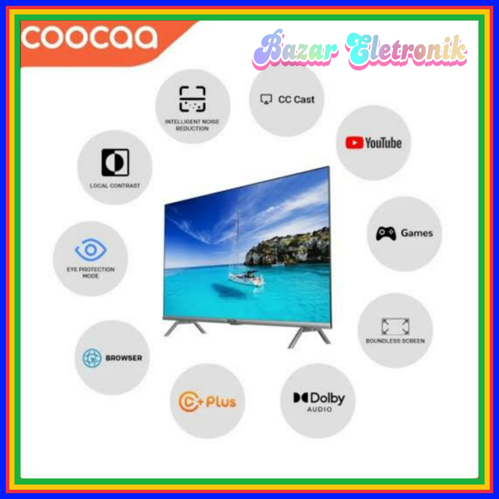 LED COOCAA 32S3U / LED COOCAA 32 INCH SMART TV / COOCAA LED TV 32 INCH 32S3U SMART TV