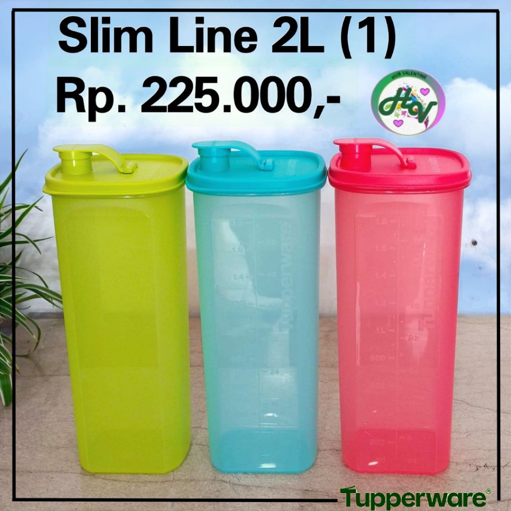 Tupperware Slim Line 2L (1)