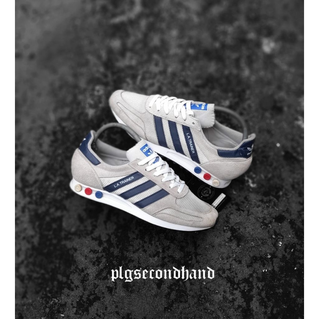 Adidas LA Trainer OG White/Navy - Originals