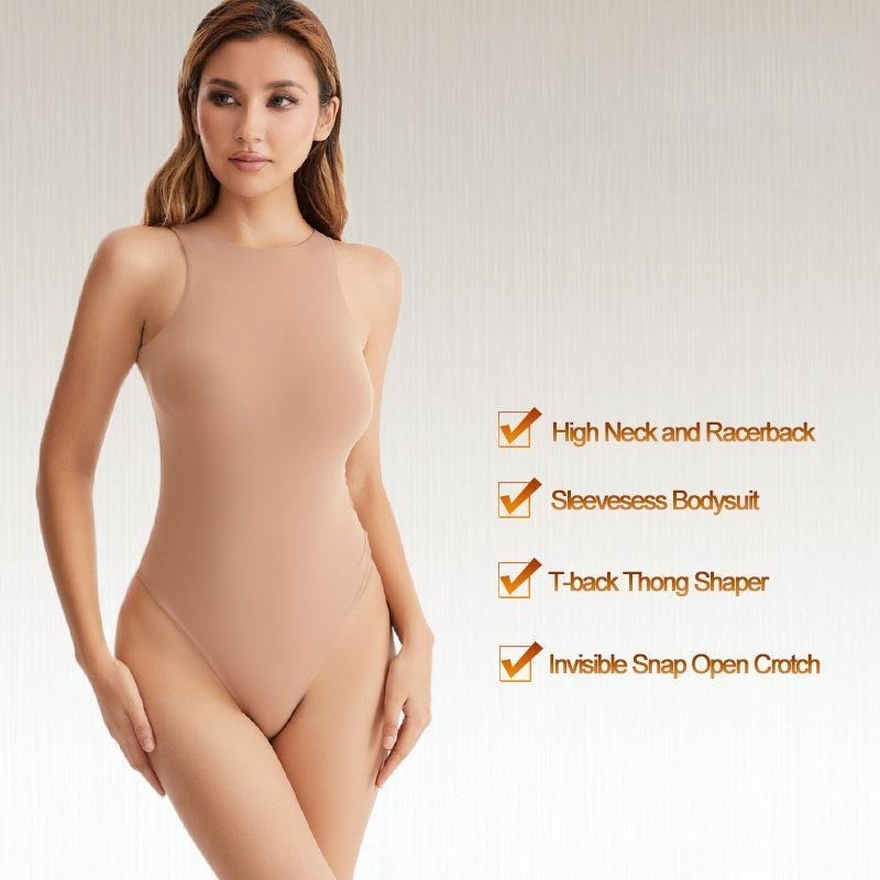 Skims Cardin Bodysuit High Neck SeamlessS