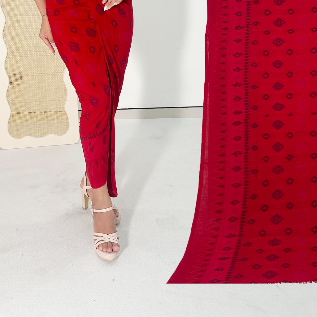 baliya kamen endek semi lasem/ kamen endek lasem bali/semi mastuli handmade/endek bali