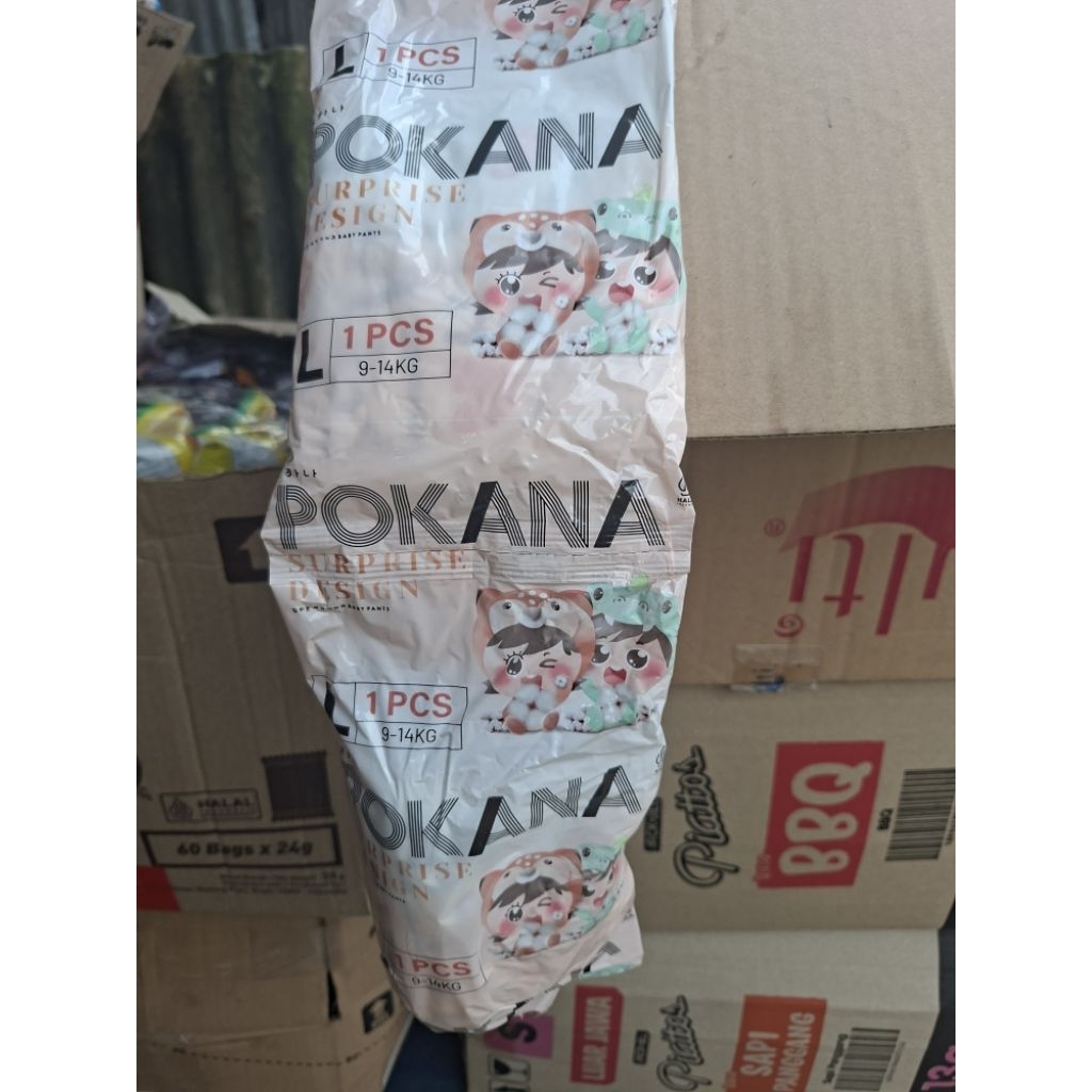 popok pokana renteng isi(6pcs)