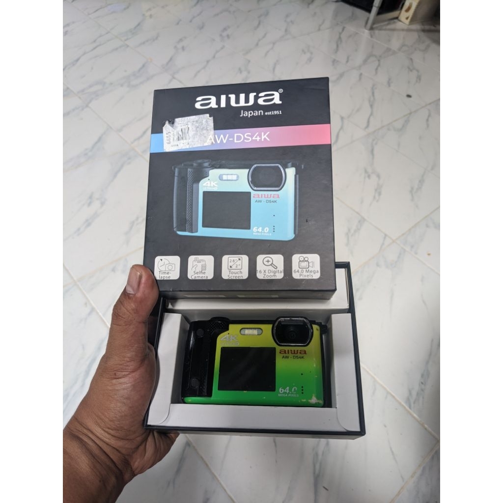 Digital camera aiwa AW-DS4k kamera digital 4K resolution