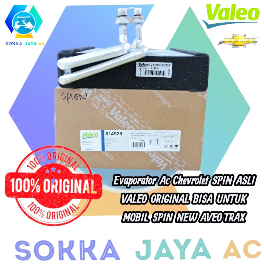 Evaporator Cooling Coil Evap Ac Mobil Original Valeo CHEVROLET SPIN CHEVROLET TRAX  CHEVROLET AVEO N