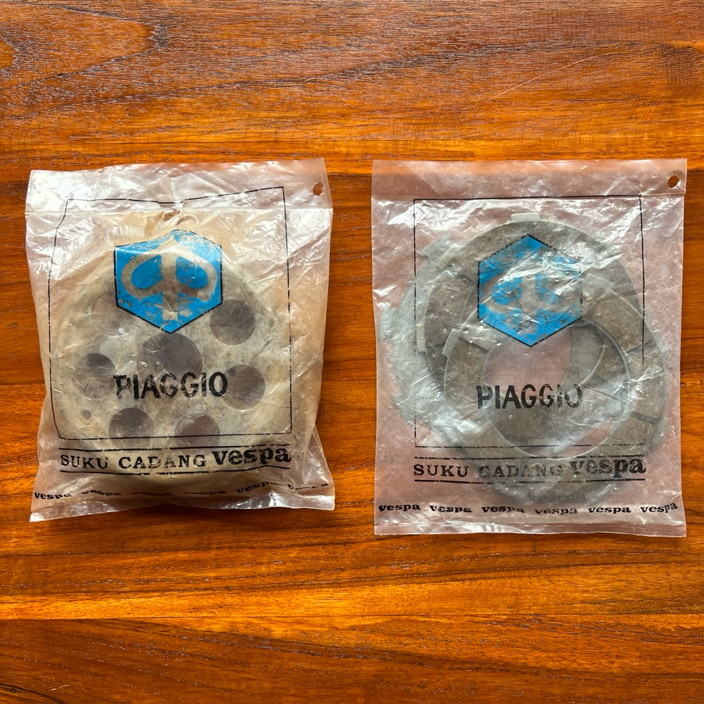 Mangkok Kopling Per 7 Set Kampas Kopling Vespa Excel Exclusive Dll