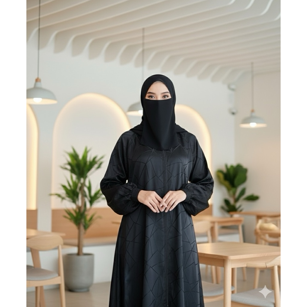 GA_009 / ABAYA ORI SAUDI / ABAYA ARAB SAUDI / ABAYA IMPORT SAUDI / ABAYA ORIGINAL / ABAYA ASLI SAUDI