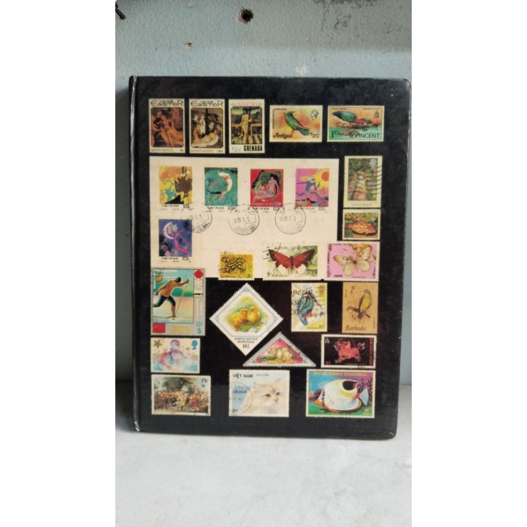 Album Perangko Lawas Besar Uk 29,5 x 22