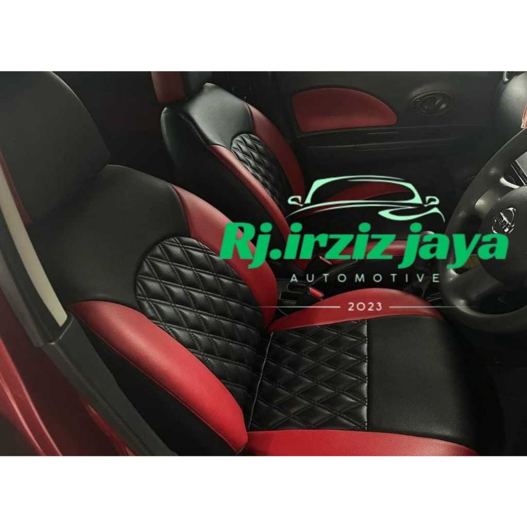 sarung jok mobil RUSH 2005-2010 bahan ferarik full set 3 baris