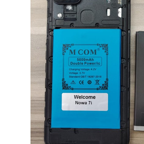 Battery Batre Baterai Double Power Mcom Welcome Nowa 7i
