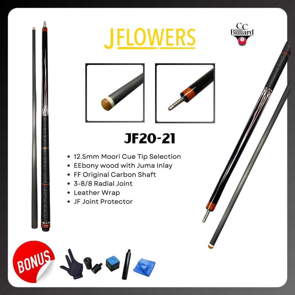 Jflowers JF 20-21 Cue Billiard stik billiard carbon