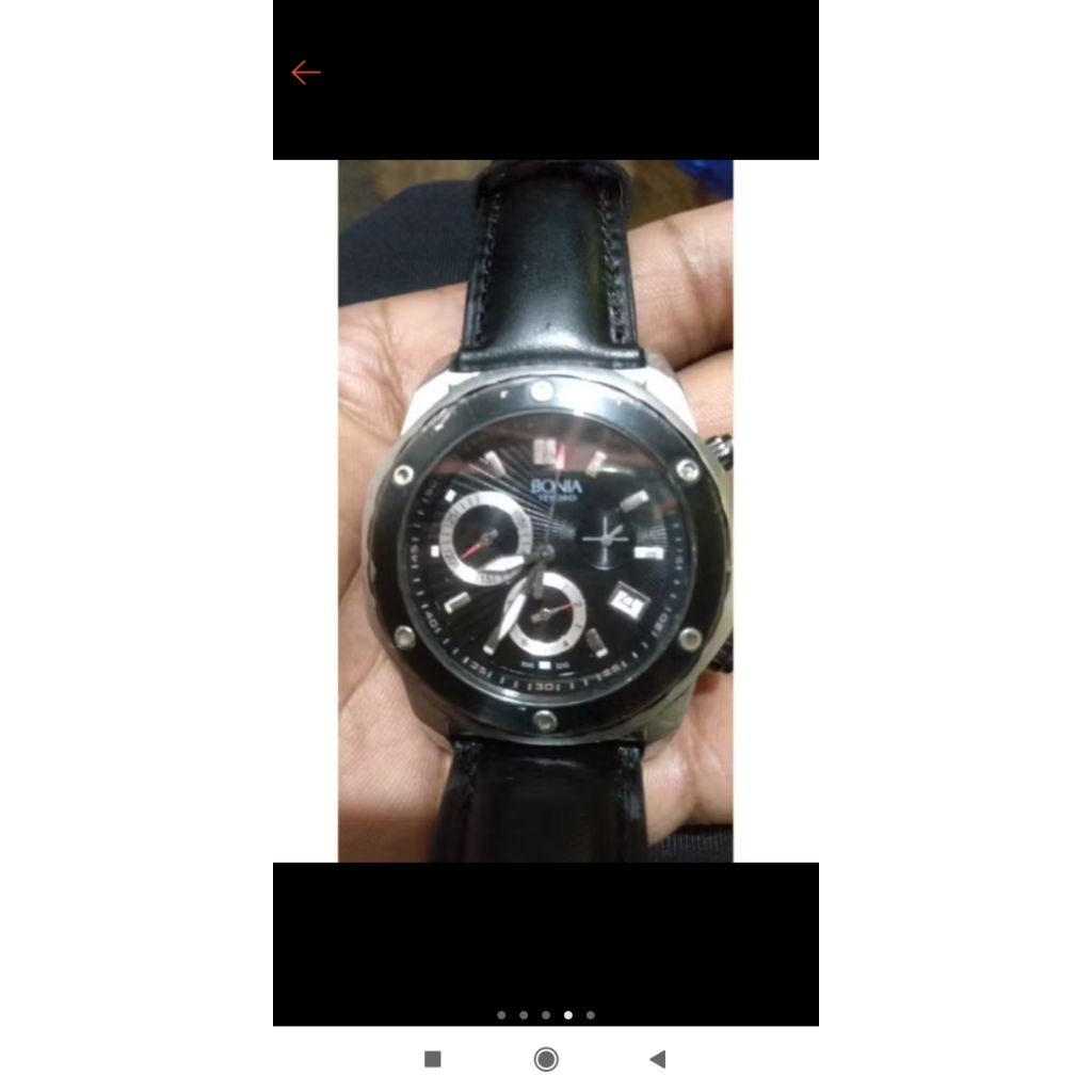 Jam Bonia tesoro original chronograph aktif