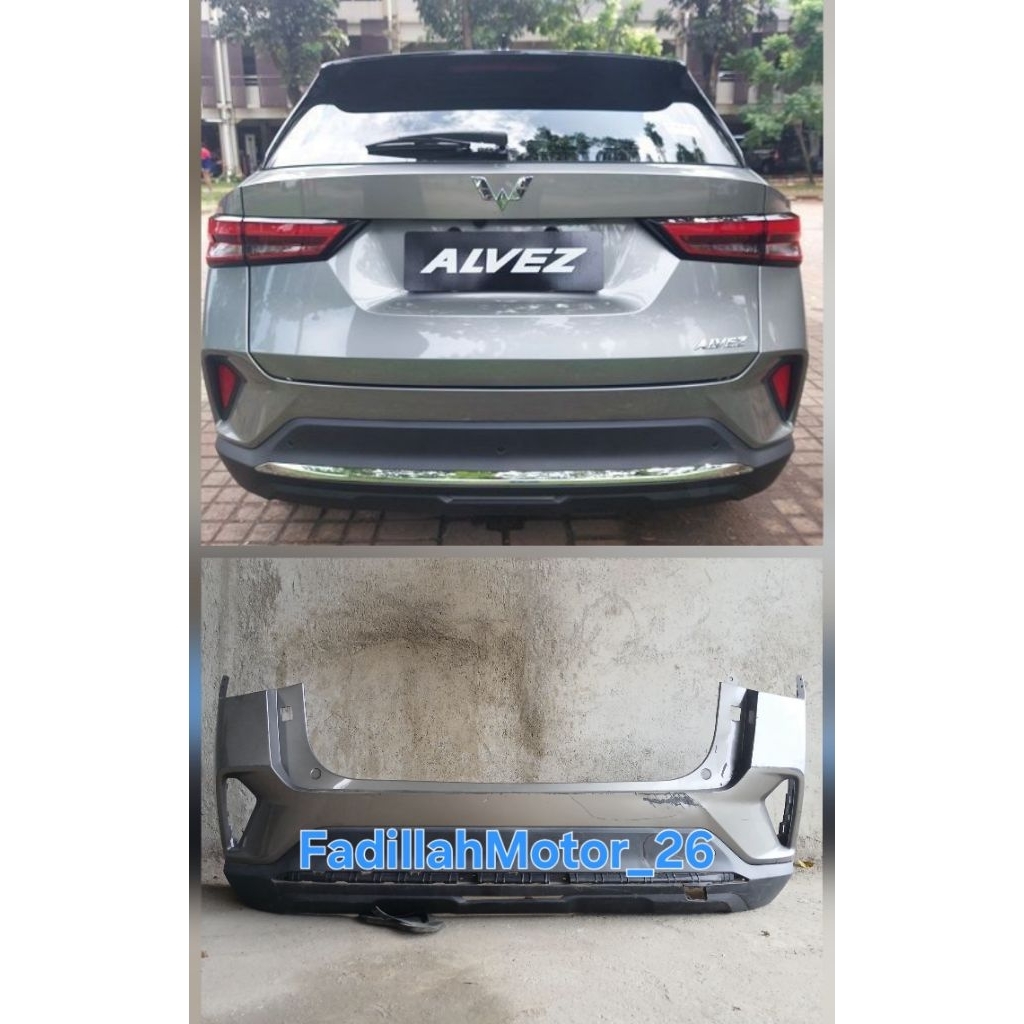 Bumper/Bemper Belakang Wuling Alvez Original