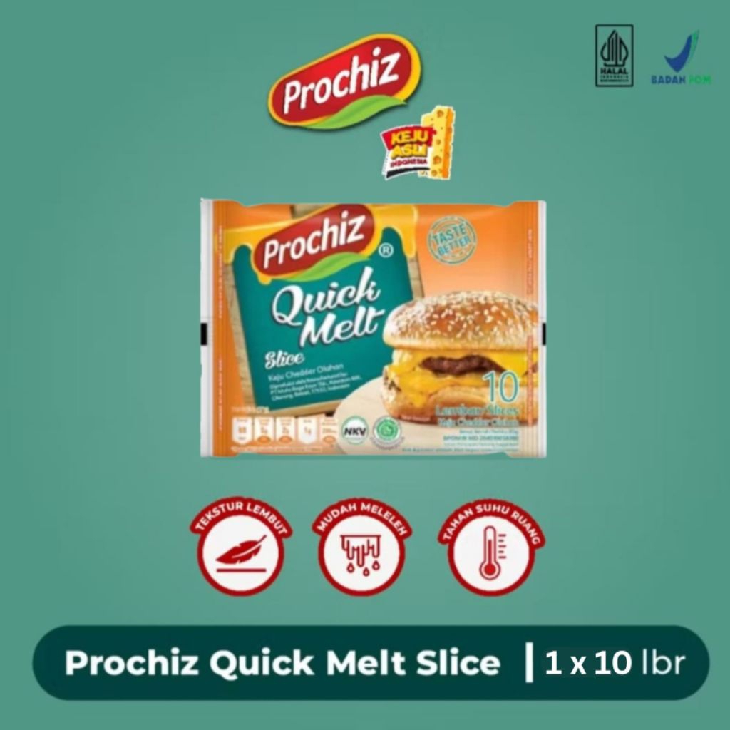 Prochiz Quick Melt Slice 10s (1 x 10 Lembar)