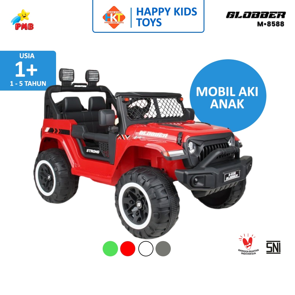 MAINAN MOBIL AKI ANAK OFFROAD GLOBBER PMB M8588