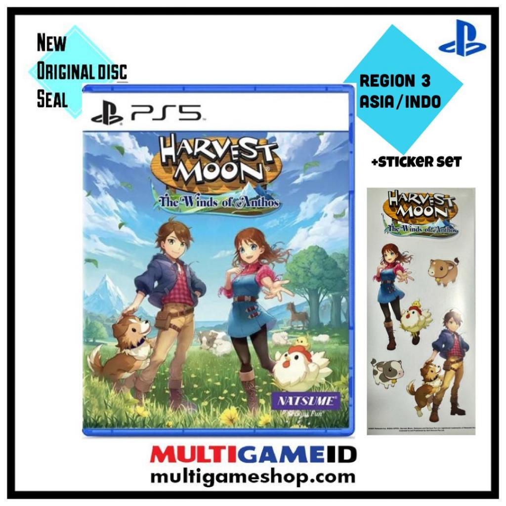 PS5 Harvest Moon The Wind of Anthos +Stiker English Asia R3