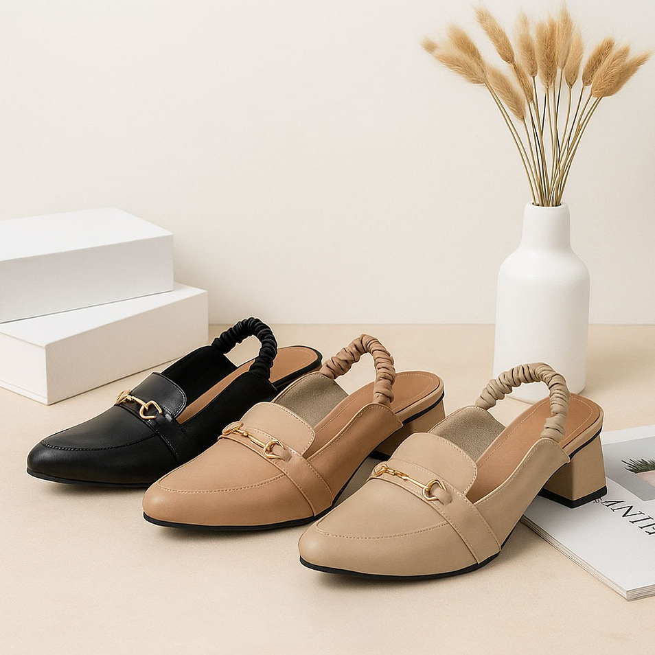 Sepatu Heels Formal Wanita Ukuran Jumbo Besar | Big Size 40 41 42 43 44 45 | Sepatu Kerja & Pesta Ce