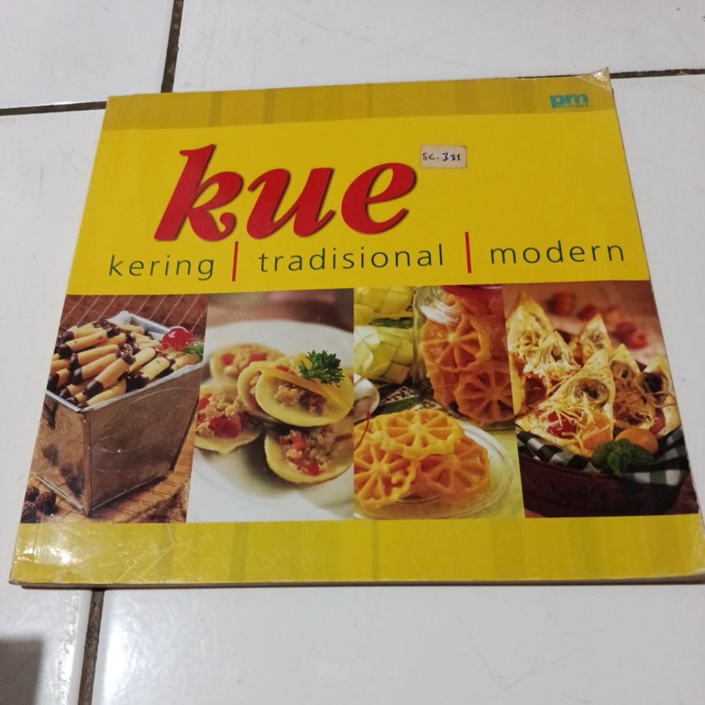 Buku resep kue kering tradisional modern