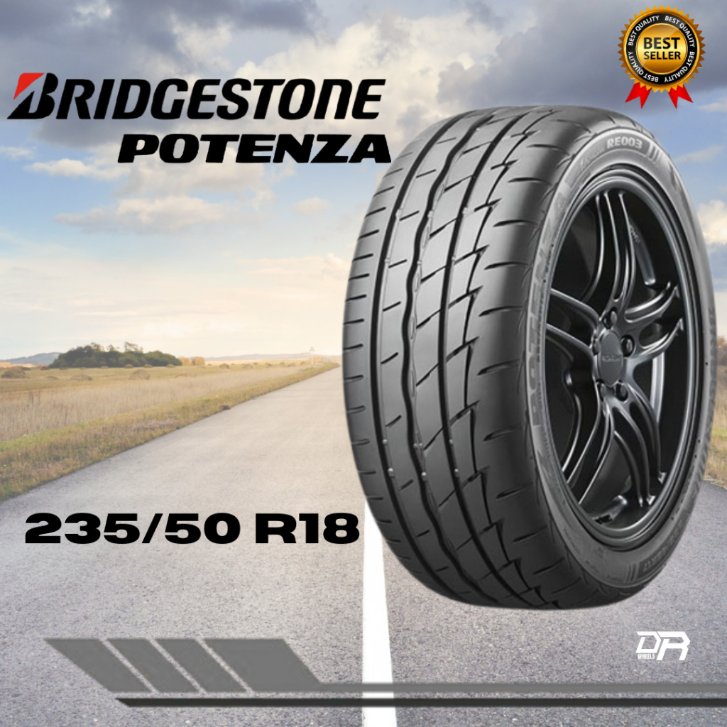 Ban mobil standar alphard dll ring 18 235/50 Bridgestone potenza