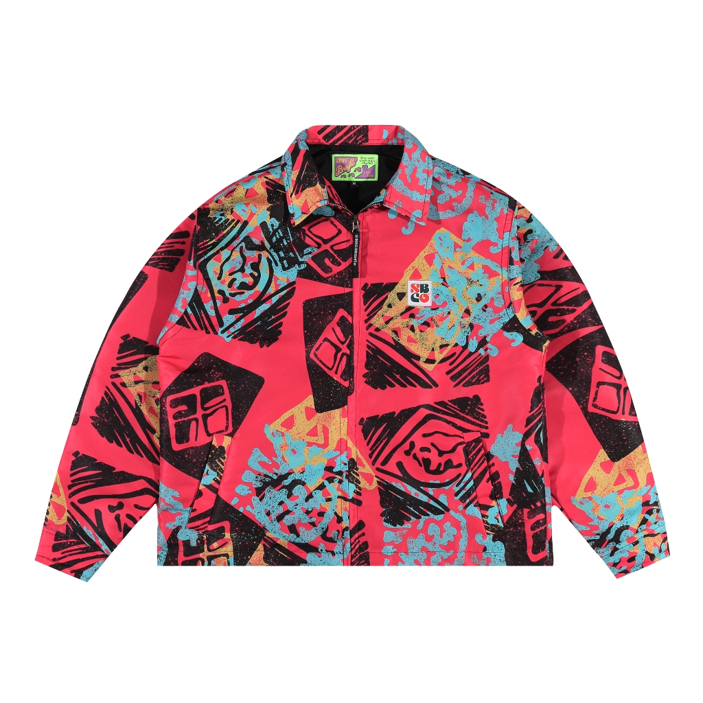 Shining Bright Jean SBCO Work Jacket - Multicolor