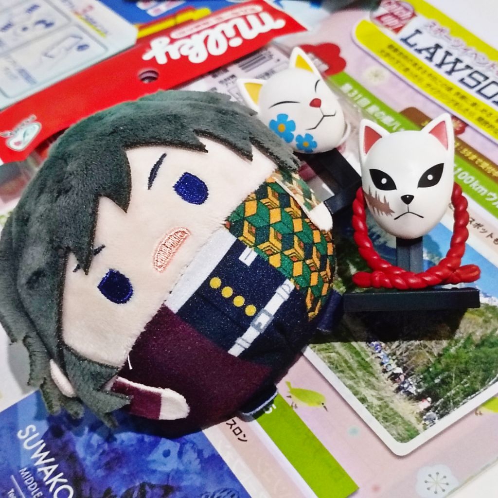 (READY) Official Set Fuwa S Tomioka Giyu Giyuu Demon Slayer Kimetsu no Yaiba KNY Fuwakororin