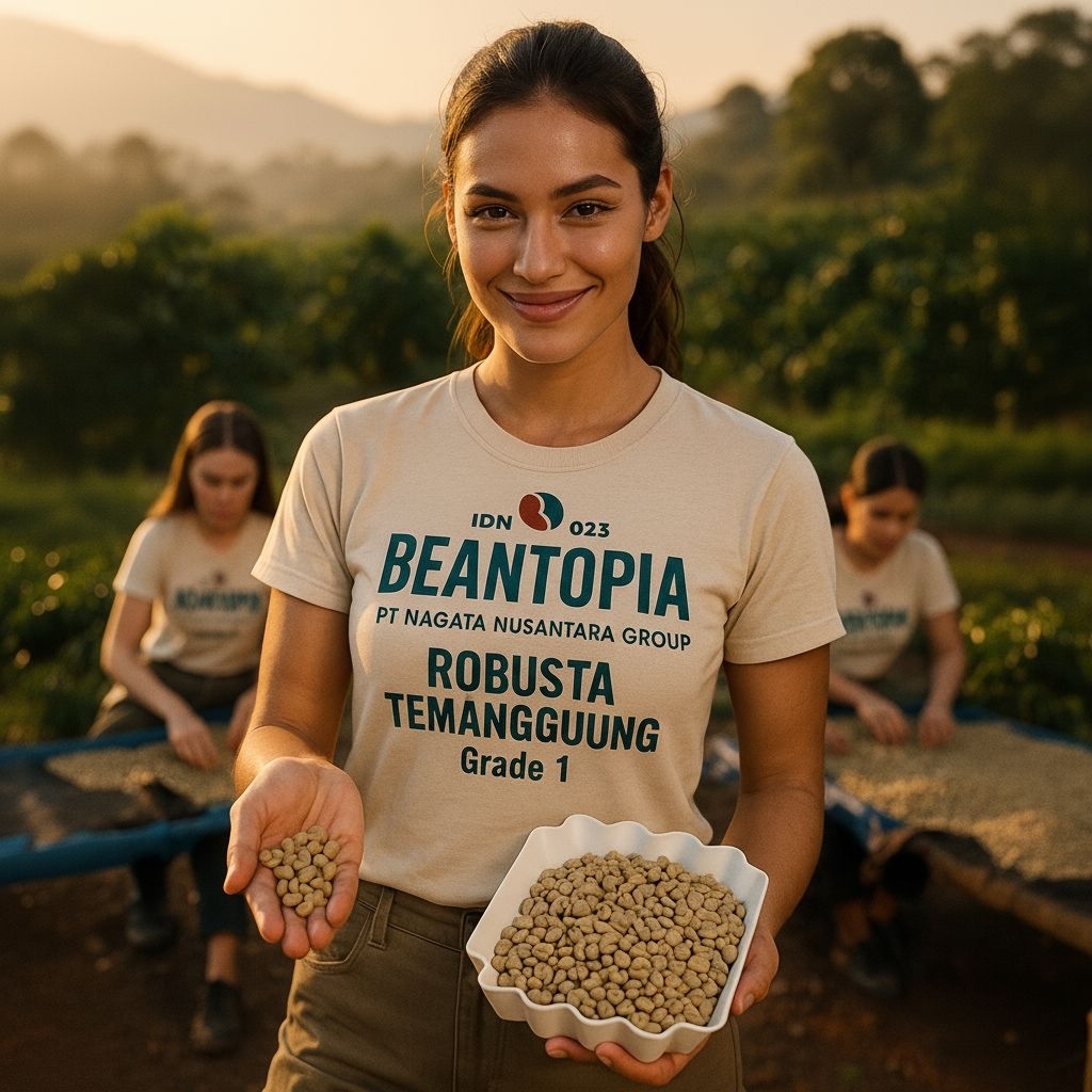 Robusta Green Bean Temanggung Grade 1 Asalan