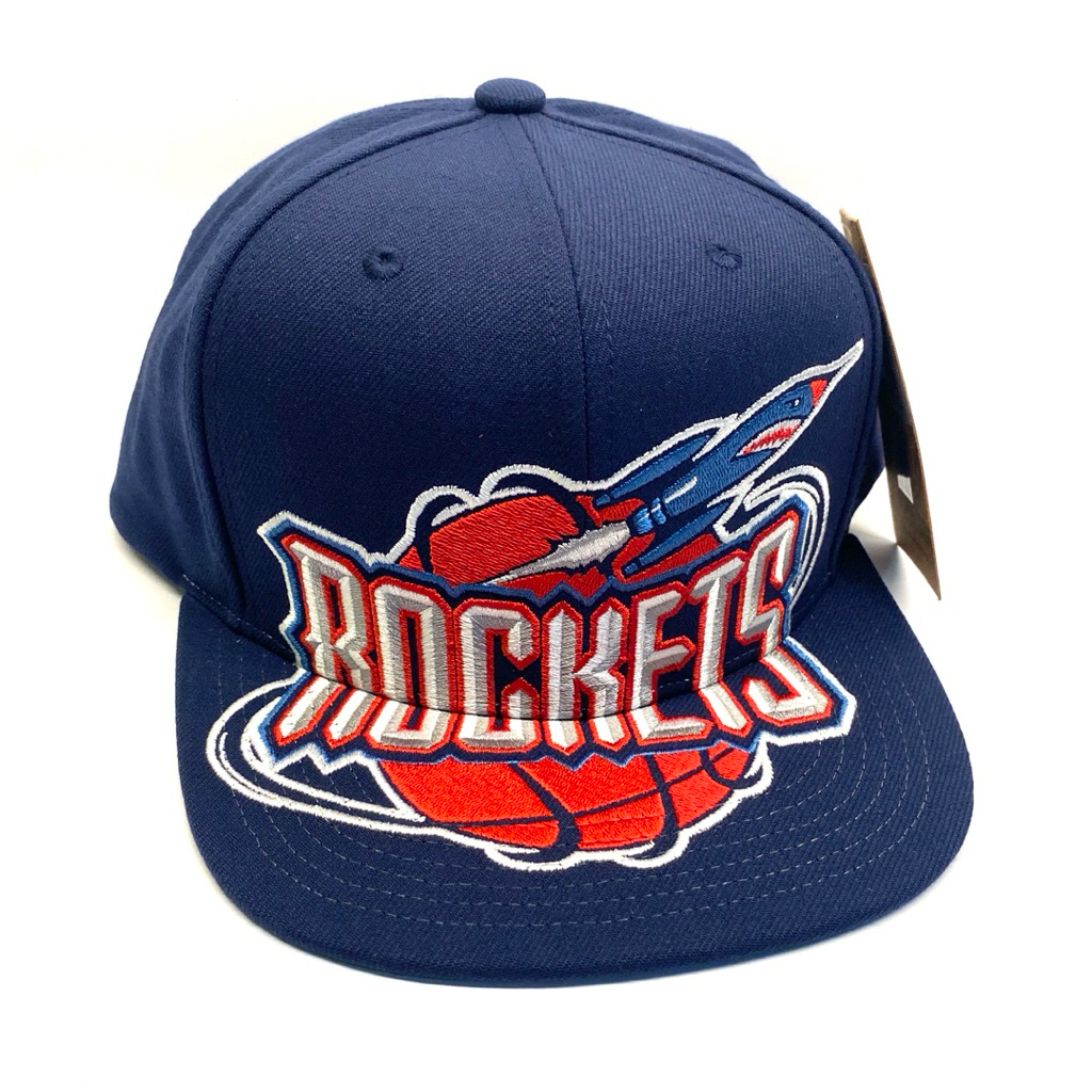 Topi Mitchell & Ness NBA HWC Houston Rockets XL Oversized Logo