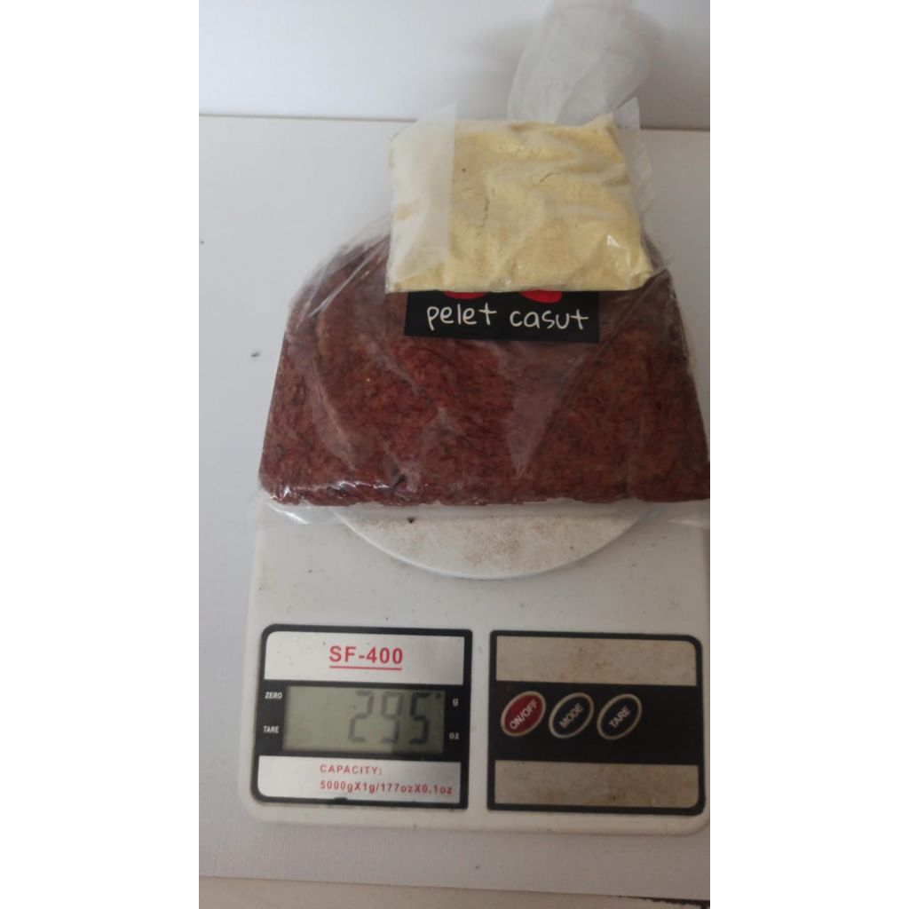 Umpan Lele babon . ikan rame. CACING SUTRA 250 gram