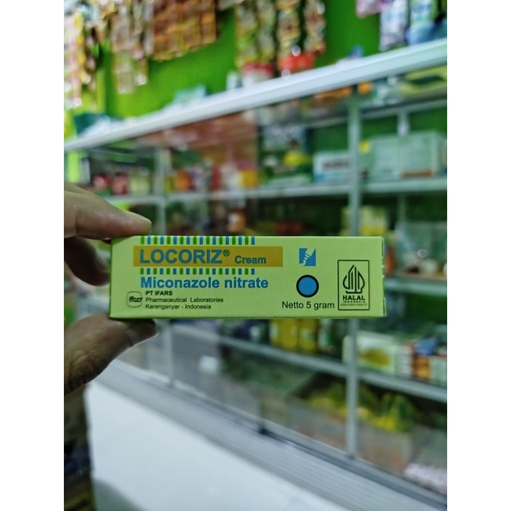 LOCORIZ® Cream ( Obat jamur kulit atau ragi, panu, kadas, selangkangan, dan gatal.)