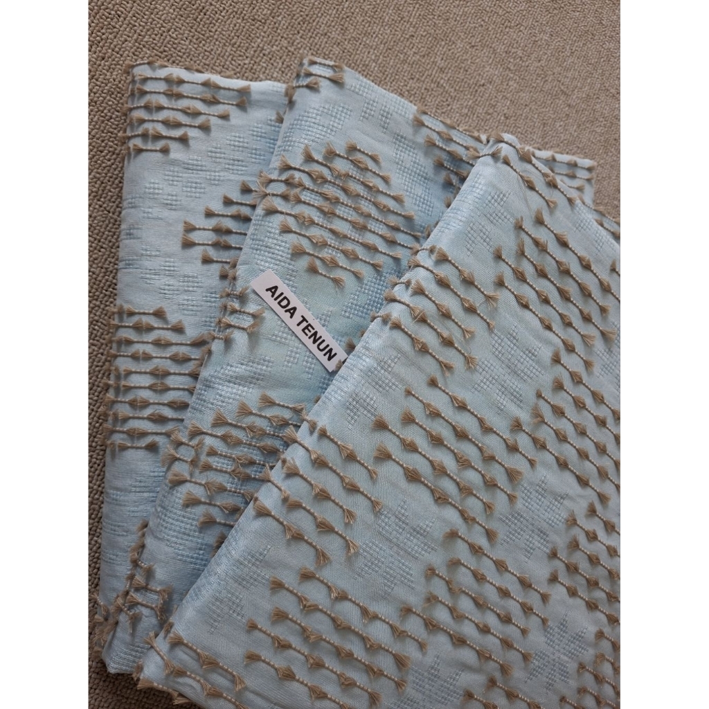 KAIN TENUN BULU EKSKLUSIF TENUN NUSANTARA ASLI TENUN BUKAN CAP/PRINTING ORIGINAL HANDMADE Code 022