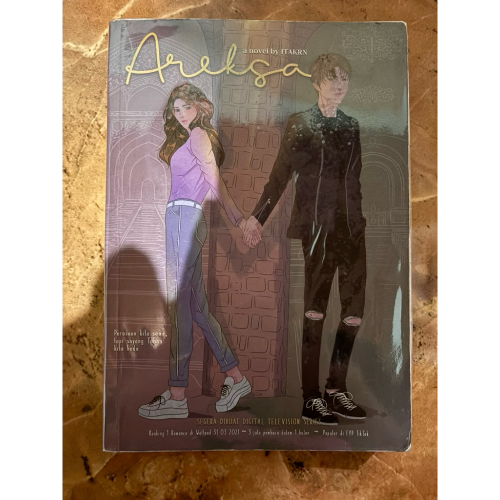 PRELOVED NOVEL AREKSA ORI 100%