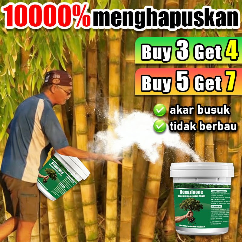 herbisida pembasmi rumput liar/pokok Efektif, bubuk Killer, herbisida rumput sistemik paling ampuh h