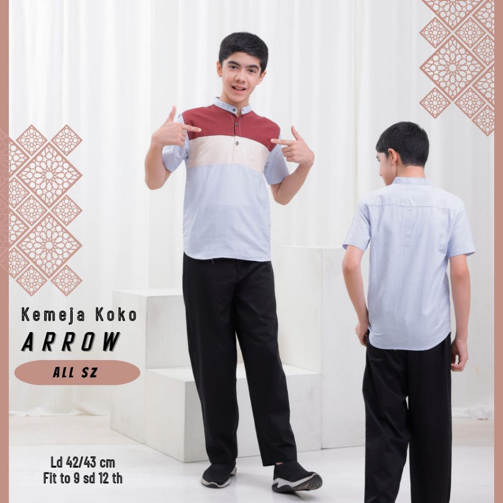 Baju atasan anak laki / Baju koko anak / Kemeja koko anak