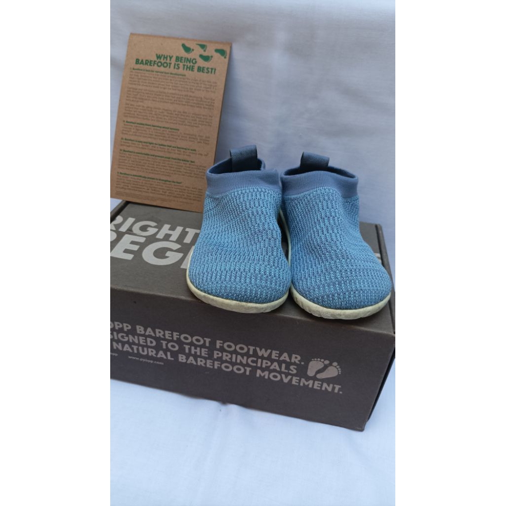 Preloved Pyopp Gallop Sneaker - Denim Blue On White