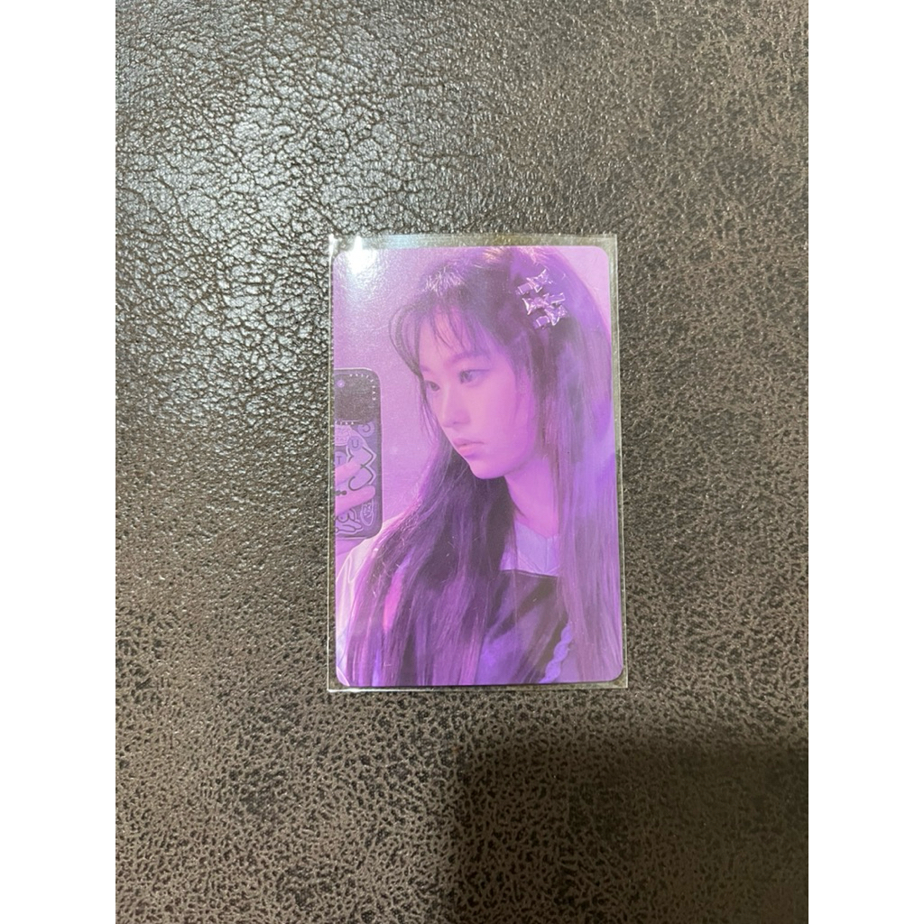 HAERIN NEW JEANS NEWJEANS OFFICIAL PHOTOCARD PC SUPERSHY