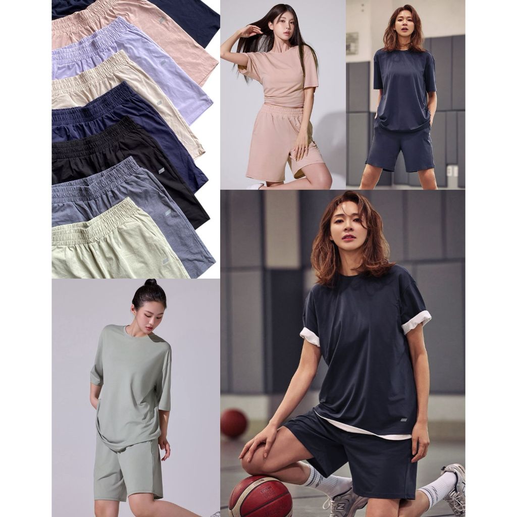 Celana Pendek Wanita Pull-On Sporty | Women's Unisex Cooling Dry Stretch Half Pants - Celana Olahrag