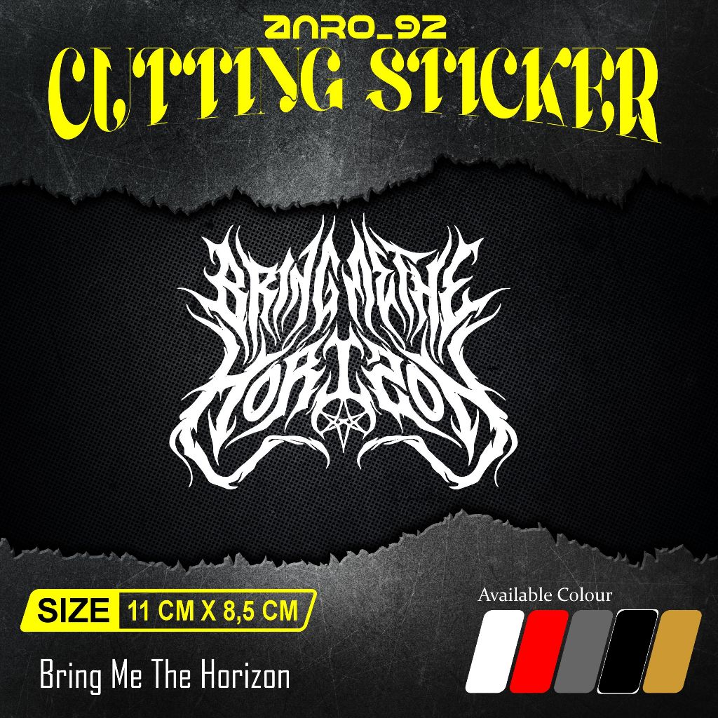 CUTTING STICKER BRING ME THE HORIZON