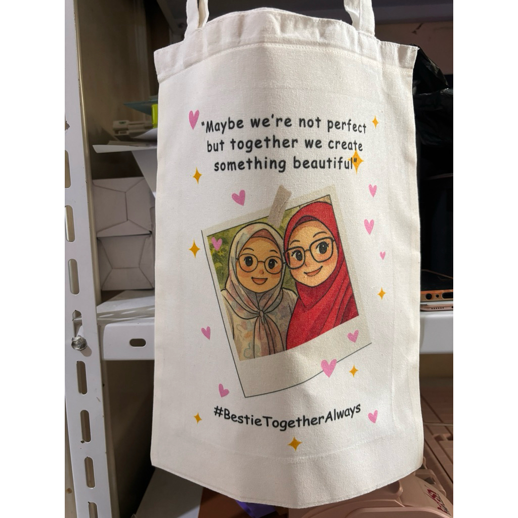 tote bag custom / tote blacu custom / souvenir tote