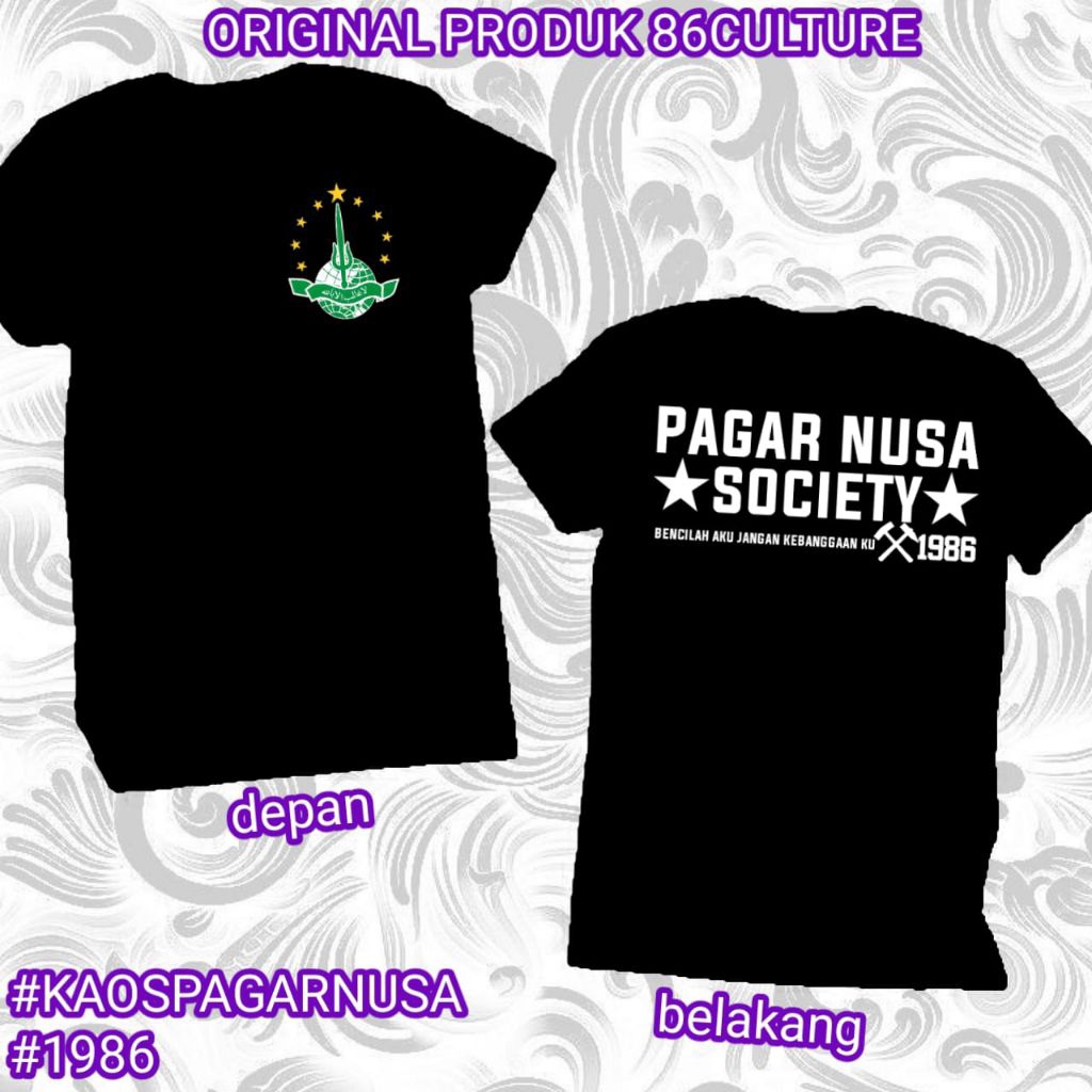 KAOS PAGAR NUSA SOCIETY 1986 MASYARAKAT PAGAR NUSA