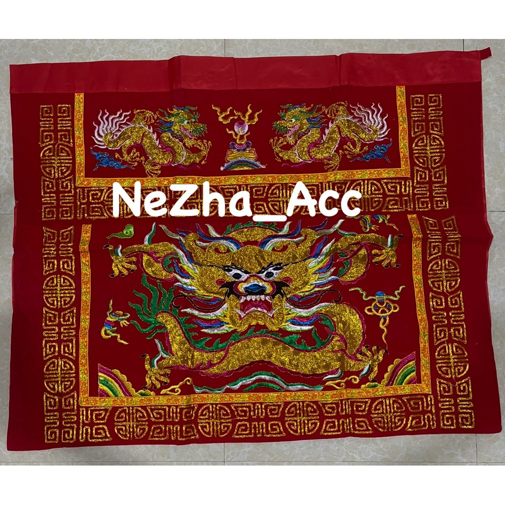 Kain Meja Altar Sembahyang motif Naga / To wi