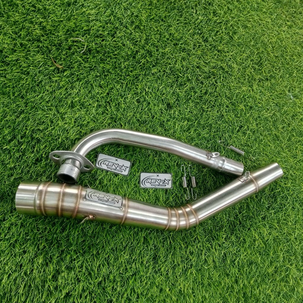 REV-X Leher Knalpot Racing Bebek Model Gtx Revo absolute Jupiter Z Revo Lama Supra Kharisma