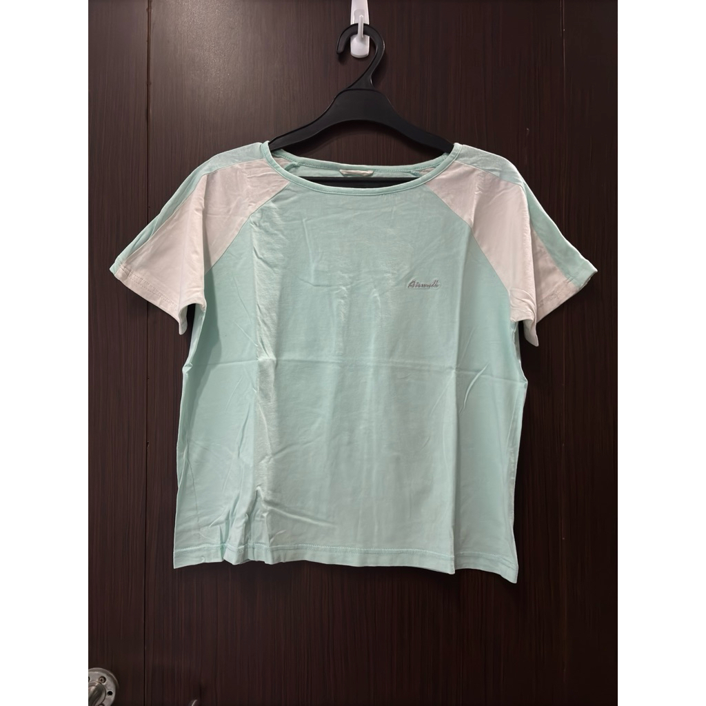 [ORIGINAL] KAOS L CEWE PEREMPUAN WANITA AIRW*LK HIJAU TOSCA MUDA LIGHT TURQUOISE