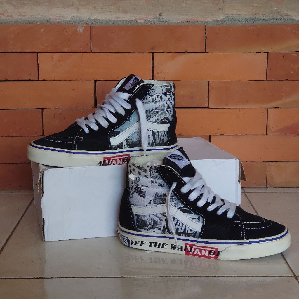 SEPATU SNEAKERS VANS OFF THE WALL ORIGINAL