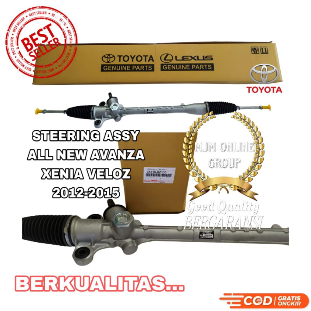 STEERING ASSY - RAK STIR TOYOTA AVANZA ALL NEW / AVANZA VELOZ ORIGINAL