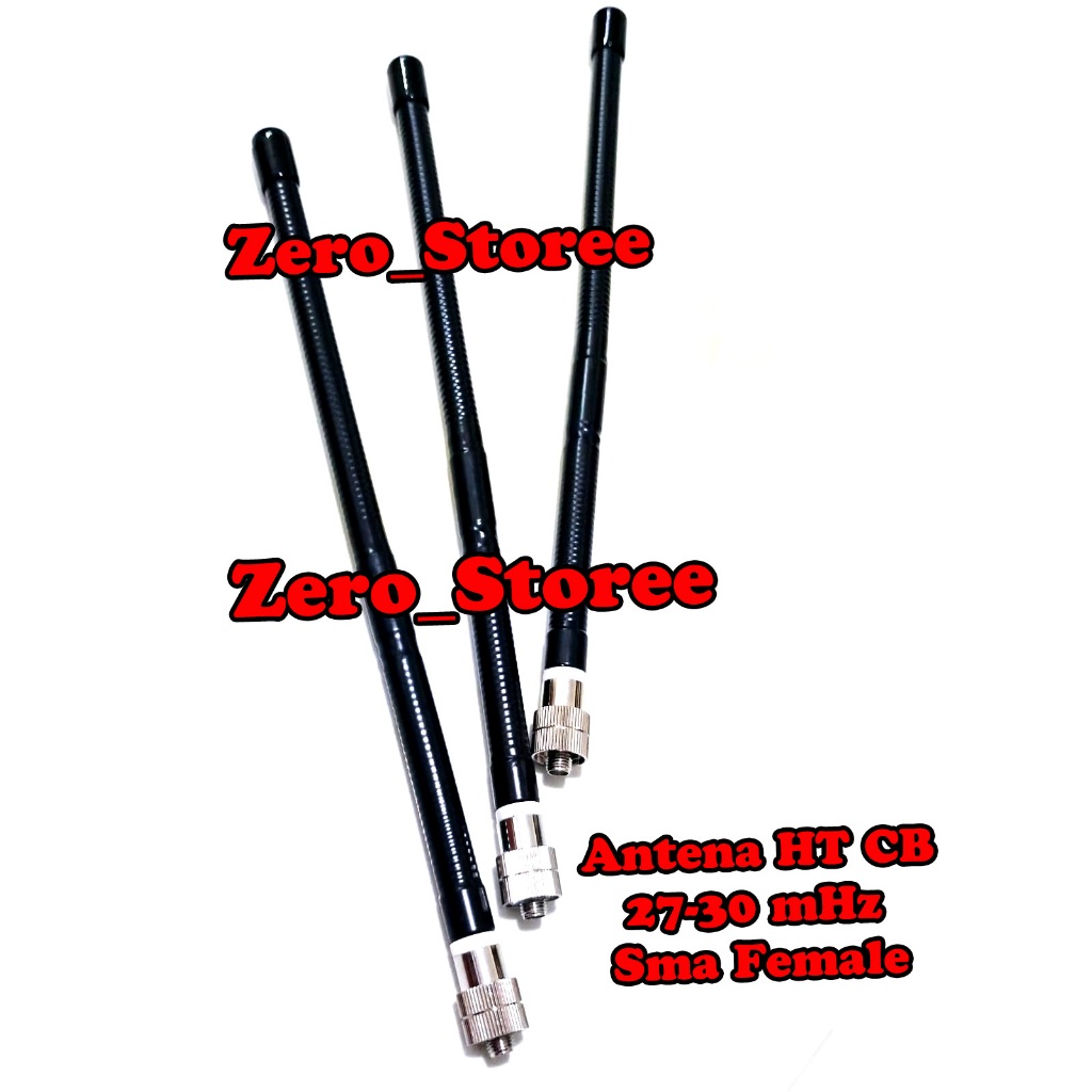 SMA FEMALE Antena HT CB 27 Mhz 27-30 Mhz 27mHz antenna ht walkie talkie CB City Band antena walkie t
