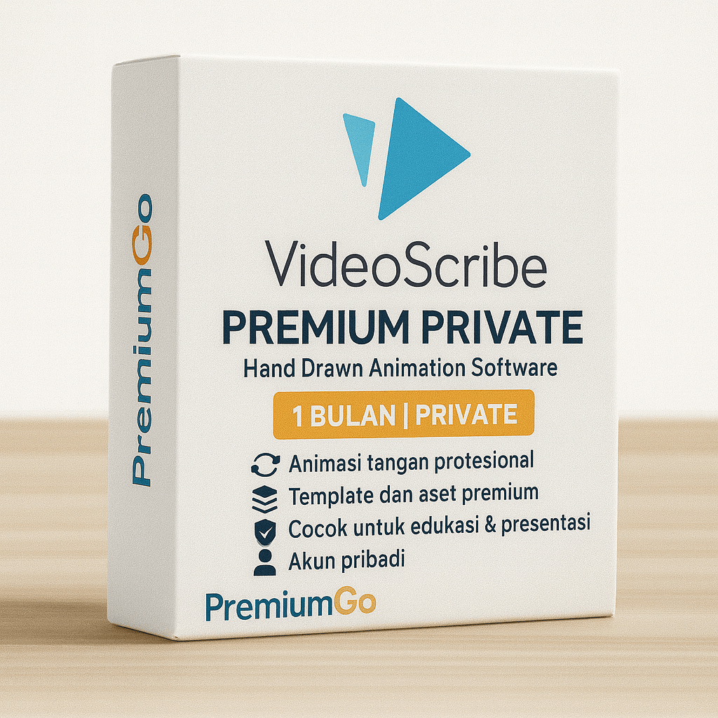 VideoScribe Premium Private 1 Bulan | Akun Resmi Life Plan $36 | Hand Drawn Animation | Login Web Re